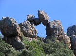 A natural rockformation