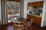 Open plan area with kitchen