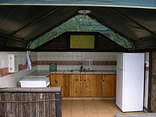 Kitchen of Safari Tent