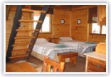 Masianoke Log Cabin interior