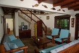 living area inside villa