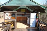 Mantuma Camp - Mkuze Game Reserve - 4-Bed Safari Tent Kitchen