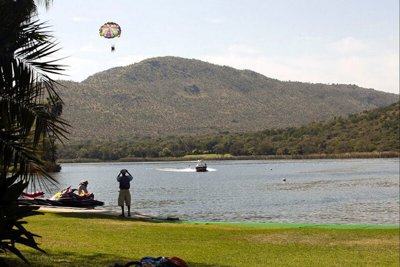 Parasailing at Sun City