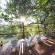 Deck overlooking riverbed
