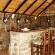 The cosy bar in the lodge complex