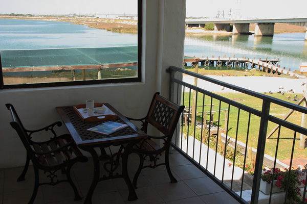 Private patio