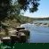 River dam