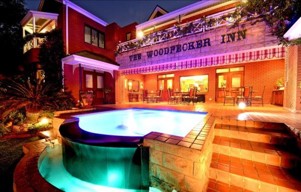 Night time Pool View 