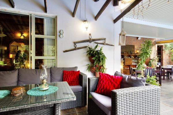 Outside Lounge area