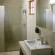 Newly renovated bathroom with shower
