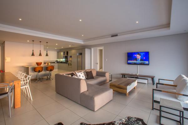 Open plan living area