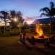 Fires at night