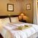 Main bedroom with wooden deck