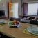 Open plan lounge and kitchen