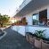 outside view to communal waterside deck