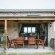 Ayrshire Cottage covered braai area on patio/stoep