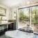 luxury tent bathroom