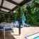 Terrace and pool.