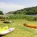 Canoes at the lagoon 