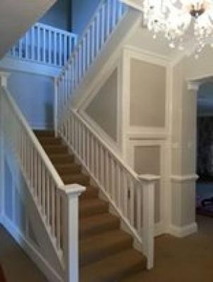 The staircase