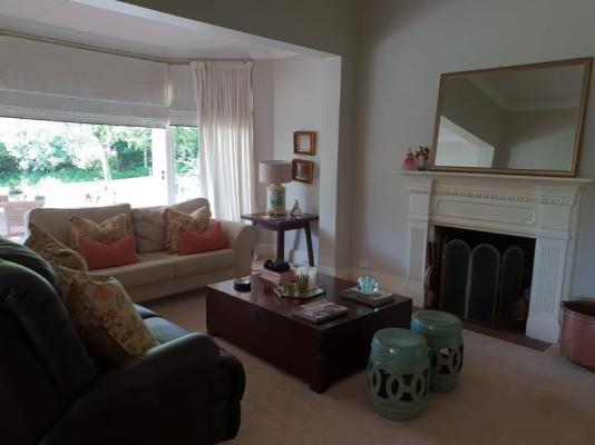 One of the guest lounges