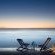 Sunset beach drinks 