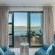 Luxury room with patio and lagoon view
