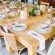 Reeded Ceiling - Back Patio Wedding Reception Set-up