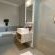 Unit 66A bathroom with bath and shower