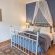Newly renovated bedroom with views over the olive orchard and mountains. En-suite full bathroom