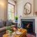 Lounge with fireplace