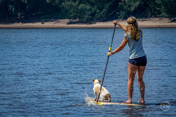Activities on the lagoon