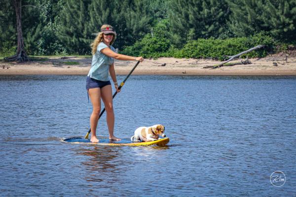 Activities on the lagoon