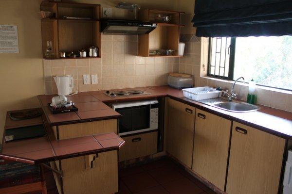 Kitchen in chalet