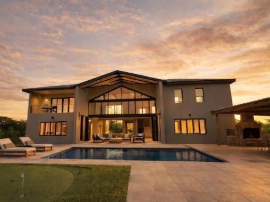 Sanyati Villa - Pool view