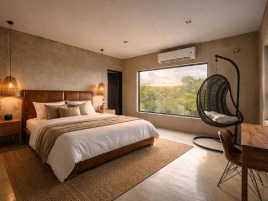 Sanyati Villa - Bed