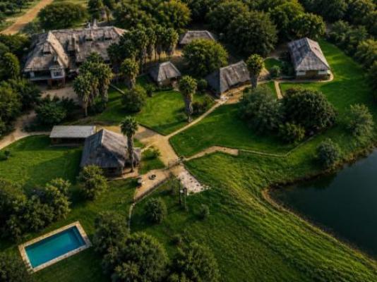 Losberg Lodge - Bird's eye view