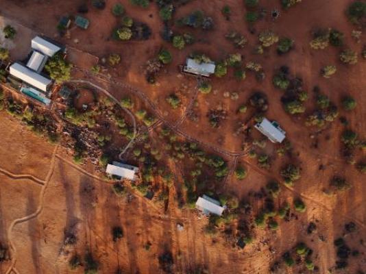 Otjimbondona Kalahari - Bird's eye view