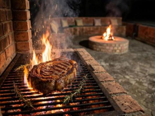 Bushveld Villa - Braai/BBQ facilities