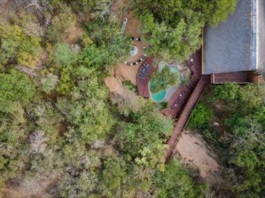 Panzi Lodge - Bird's eye view