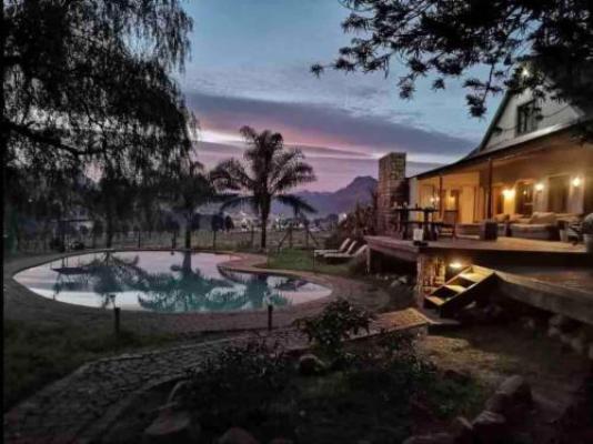 Kana Guest Farm - Pool view