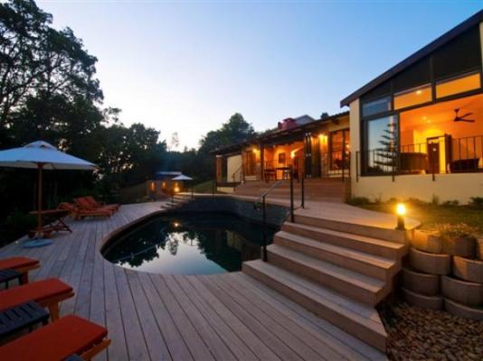Swimming pool area