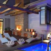 Pool Deck - Night View