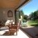 Patio opens up the garden in summer 