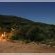 Pathway to tents