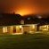 Self catering chalet overview at night