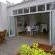view from patio to kitchen