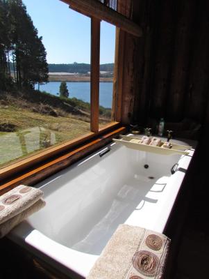 Double Storey Cabin - downstairs bathroom