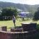 Badminton in the garden