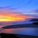 Sunset view from Myoli Beach Lodge